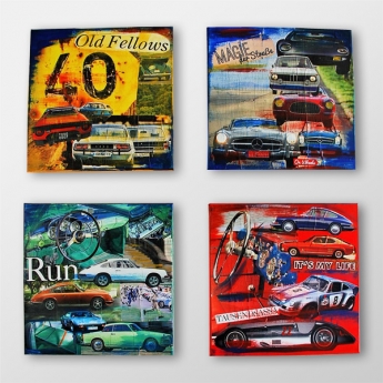 Abstrakte Kunst - Cars