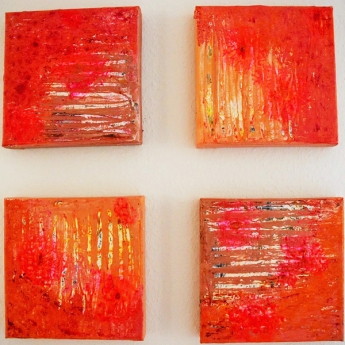 Abstrakte Kunst - Foursome