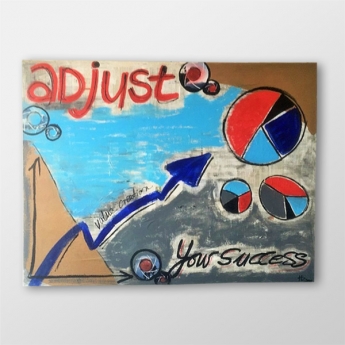 Abstrakte Kunst - Adjust
